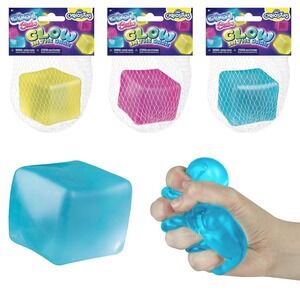 Orb Cube Glow In The Dark Viral Tik Tok Squishy Squeeze Cool Cube Sensory Fidget